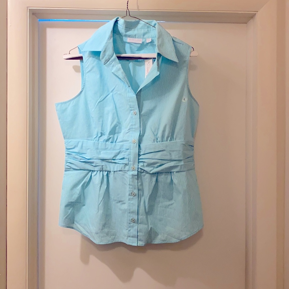 New York & Company sleeveless shirt.